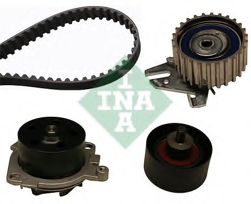 Set pompa apa + curea dintata ALFA ROMEO 145 (930) (1994 - 2001) INA 530 0227 30 piesa NOUA
