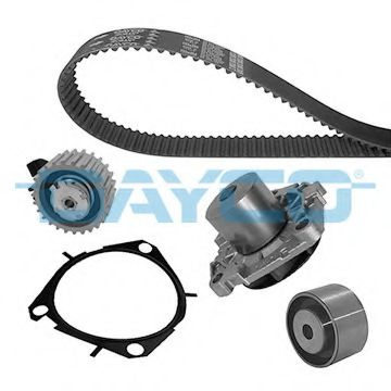 Set pompa apa + curea dintata ALFA ROMEO 147 (937) (2000 - 2010) DAYCO KTBWP3340 piesa NOUA