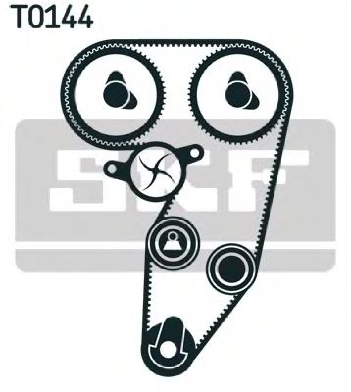 Set pompa apa + curea dintata ALFA ROMEO 156 (932) (1997 - 2005) SKF VKMC 02181 piesa NOUA
