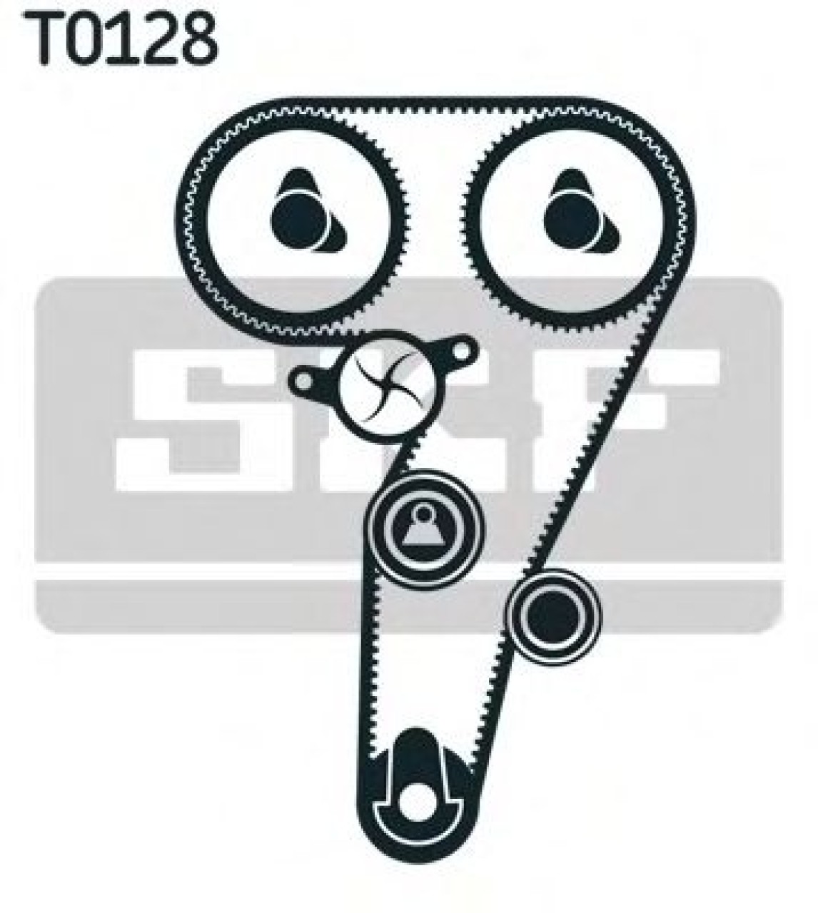 Set pompa apa + curea dintata ALFA ROMEO GTV (916C_) (1994 - 2005) SKF VKMC 02183 piesa NOUA