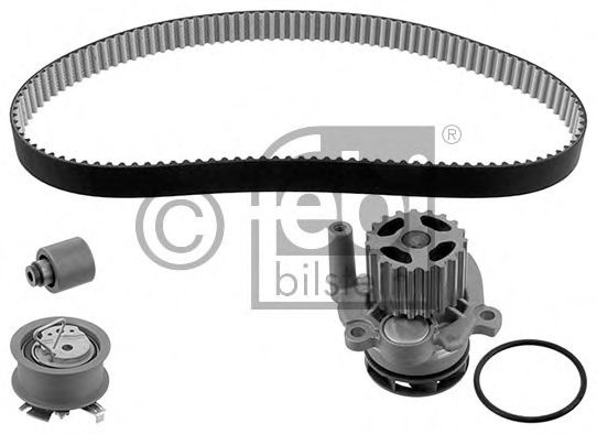 Set pompa apa + curea dintata AUDI A3 (8P1) (2003 - 2012) FEBI BILSTEIN 45133 piesa NOUA