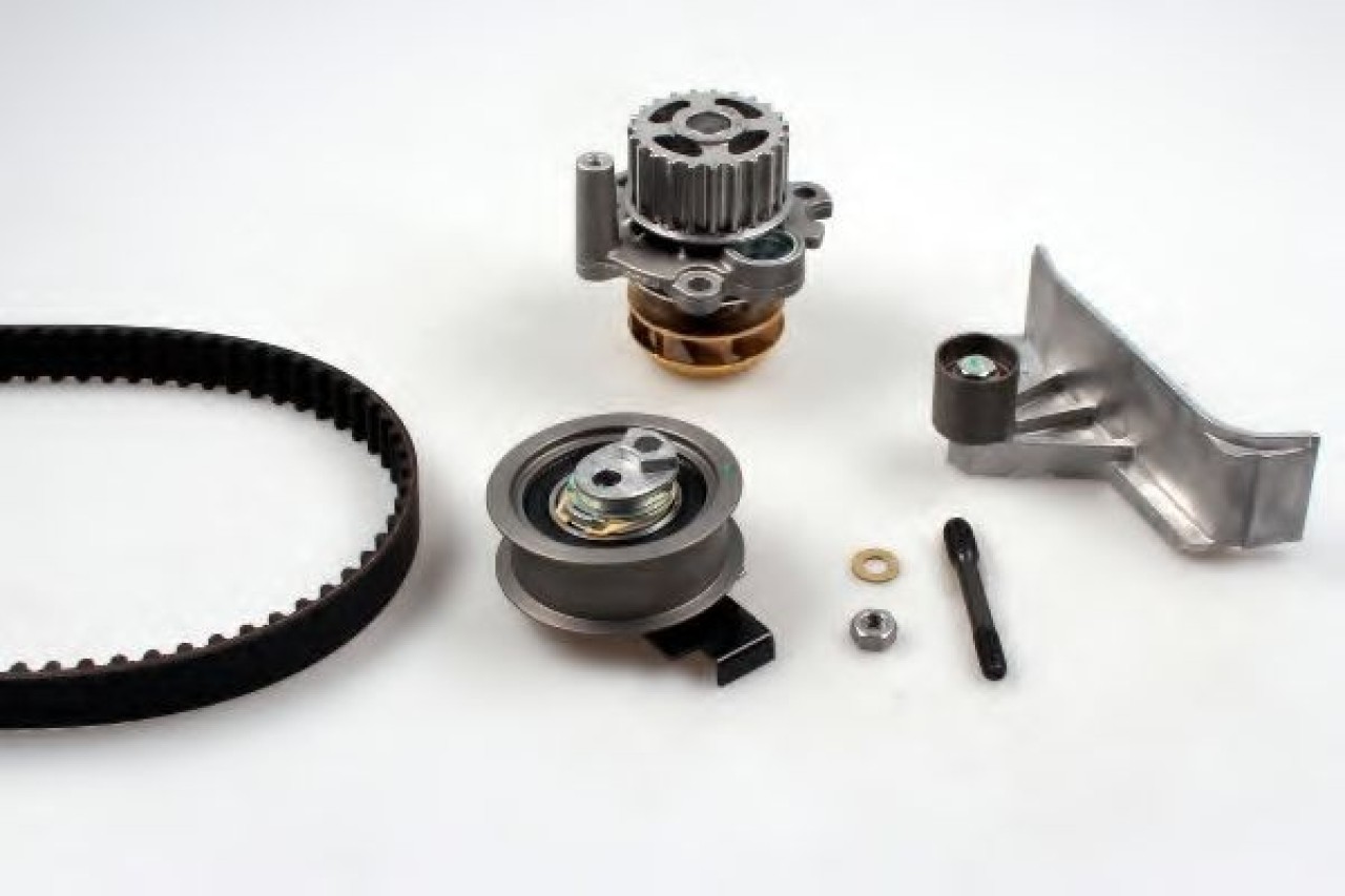 Set pompa apa + curea dintata AUDI A4 (8D2, B5) (1994 - 2001) HEPU PK05477 piesa NOUA