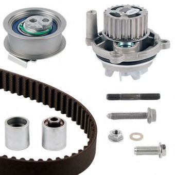 Set pompa apa + curea dintata AUDI A4 (8E2, B6) (2000 - 2004) GRAF KP904-2 piesa NOUA