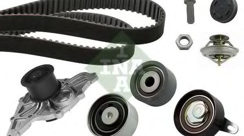 Set pompa apa + curea dintata AUDI A4 Avant (8D5, B5) (1994 - 2001) INA 530 0416 31 piesa NOUA