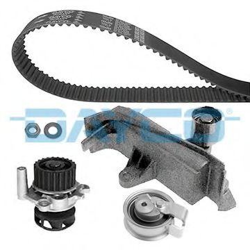 Set pompa apa + curea dintata AUDI A4 Avant (8E5, B6) (2001 - 2004) DAYCO KTBWP3451 piesa NOUA