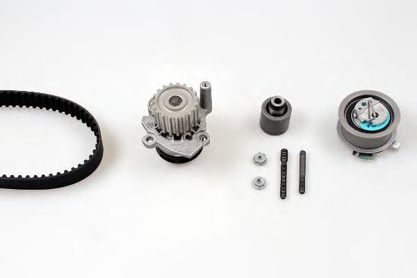 Set pompa apa + curea dintata AUDI A4 Avant (8E5, B6) (2001 - 2004) HEPU PK05690 piesa NOUA