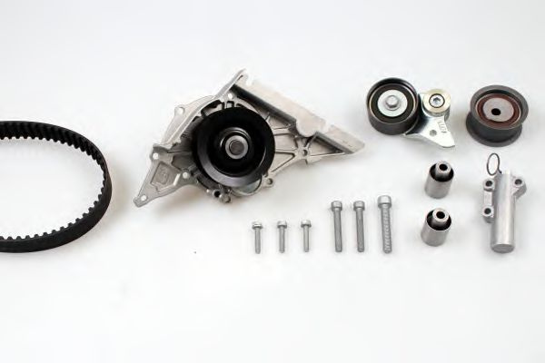 Set pompa apa + curea dintata AUDI A6 (4B2, C5) (1997 - 2005) HEPU PK05792 piesa NOUA