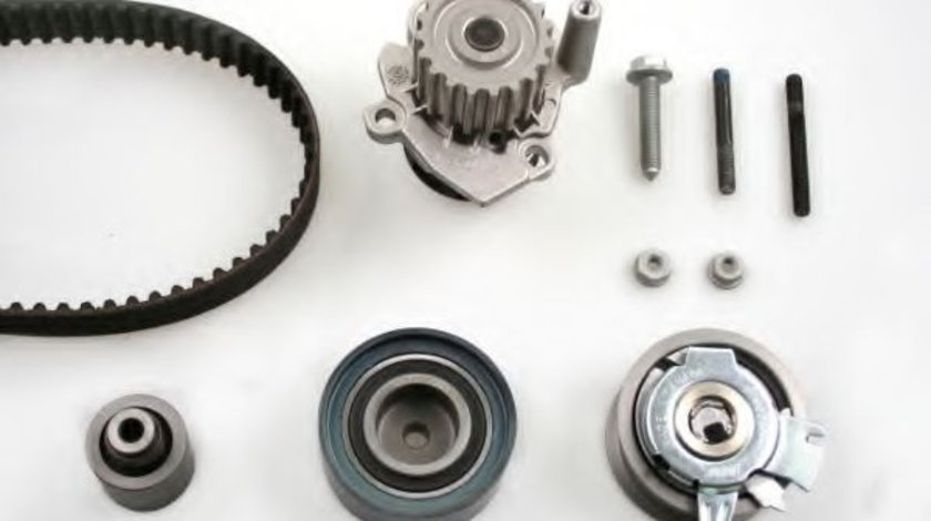Set pompa apa + curea dintata AUDI A6 Avant (4F5, C6) (2005 - 2011) HEPU PK05511 - produs NOU