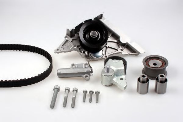Set pompa apa + curea dintata AUDI A8 (4E) (2002 - 2010) HEPU PK05791 piesa NOUA