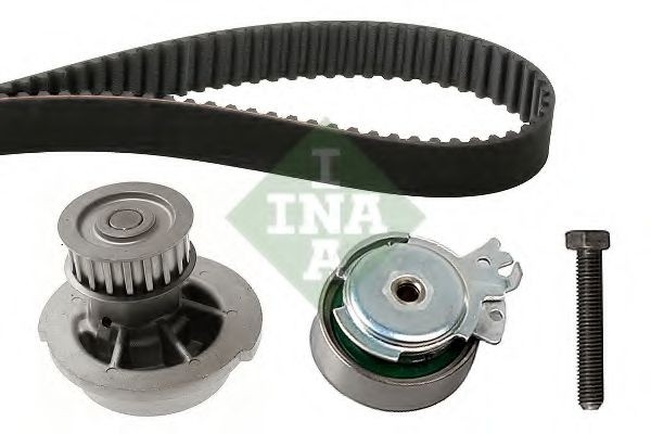 Set pompa apa + curea dintata CHEVROLET AVEO Hatchback (T250, T255) (2007 - 2016) INA 530 0004 32 piesa NOUA
