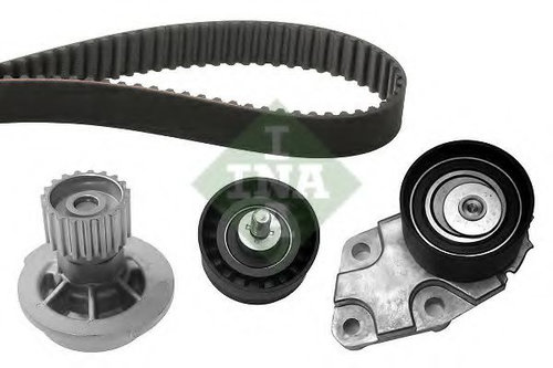Set pompa apa + curea dintata CHEVROLET AVEO Limuzina (T250, T255) (2005 - 2016) INA 530 0332 30 pie...