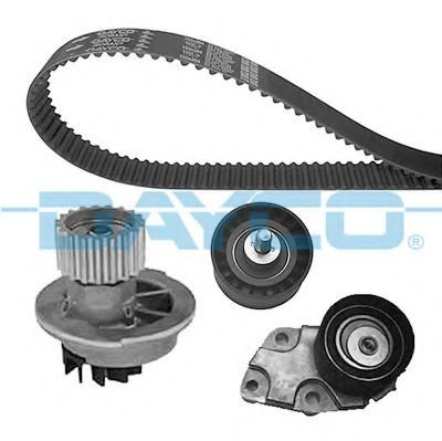 Set pompa apa + curea dintata CHEVROLET LACETTI (J200) (2003 - 2016) DAYCO KTBWP5590 piesa NOUA