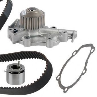 Set pompa apa + curea dintata CHEVROLET SPARK (2000 - 2004) GRAF KP738-1 piesa NOUA