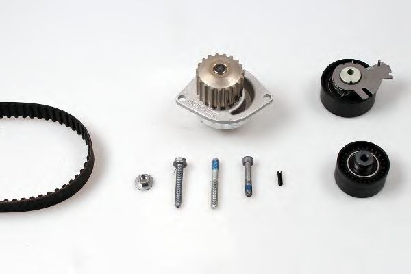Set pompa apa + curea dintata CITROEN BERLINGO (B9) (2008 - 2016) HEPU PK08911 piesa NOUA