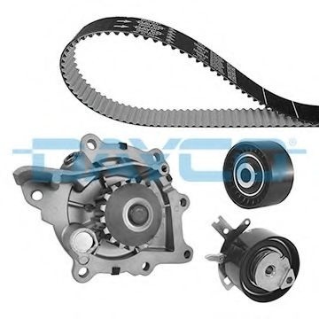 Set pompa apa + curea dintata CITROEN C-CROSSER (EP) (2007 - 2016) DAYCO KTBWP7150 piesa NOUA