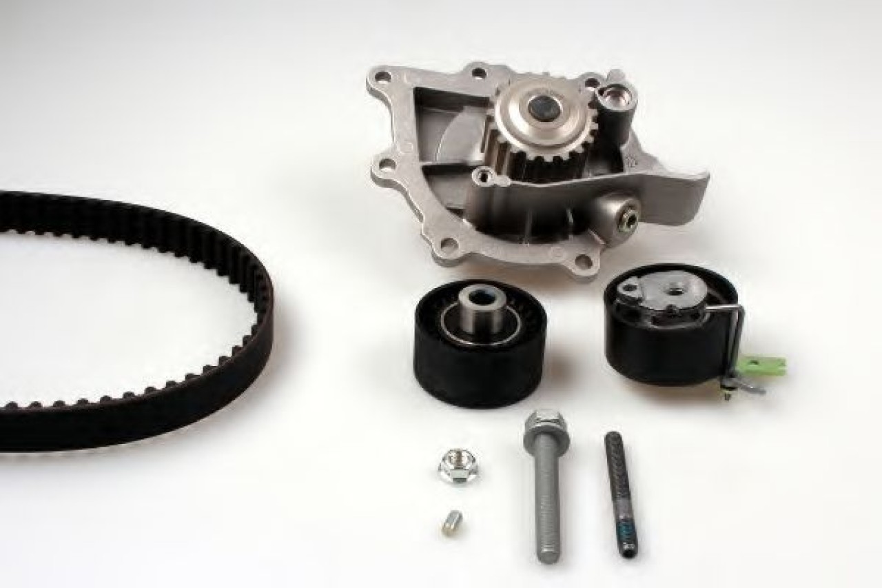 Set pompa apa + curea dintata CITROEN C-CROSSER (EP) (2007 - 2016) HEPU PK08070 piesa NOUA