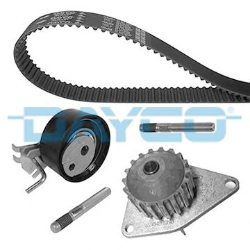 Set pompa apa + curea dintata CITROEN C3 I (FC) (2002 - 2016) DAYCO KTBWP3370 piesa NOUA