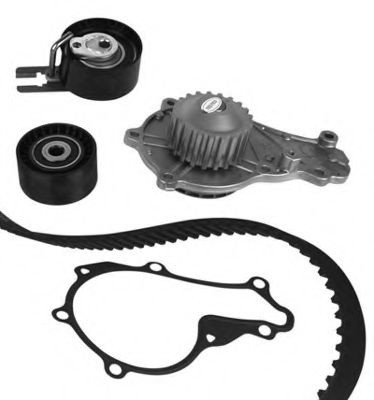 Set pompa apa + curea dintata CITROEN C3 Pluriel (HB) (2003 - 2016) GRAF KP859-1 piesa NOUA