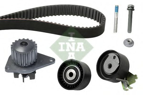 Set pompa apa + curea dintata CITROEN C4 I (LC) (2004 - 2011) INA 530 0419 30 piesa NOUA
