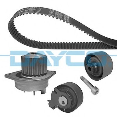 Set pompa apa + curea dintata CITROEN XSARA Cupe (N0) (1998 - 2005) DAYCO KTBWP3330 piesa NOUA