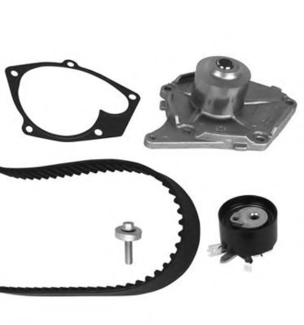 Set pompa apa + curea dintata DACIA DUSTER (2010 - 2016) GRAF KP977-1 piesa NOUA