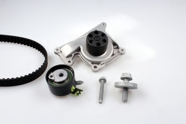 Set pompa apa + curea dintata DACIA DUSTER (2010 - 2016) HEPU PK09650 piesa NOUA