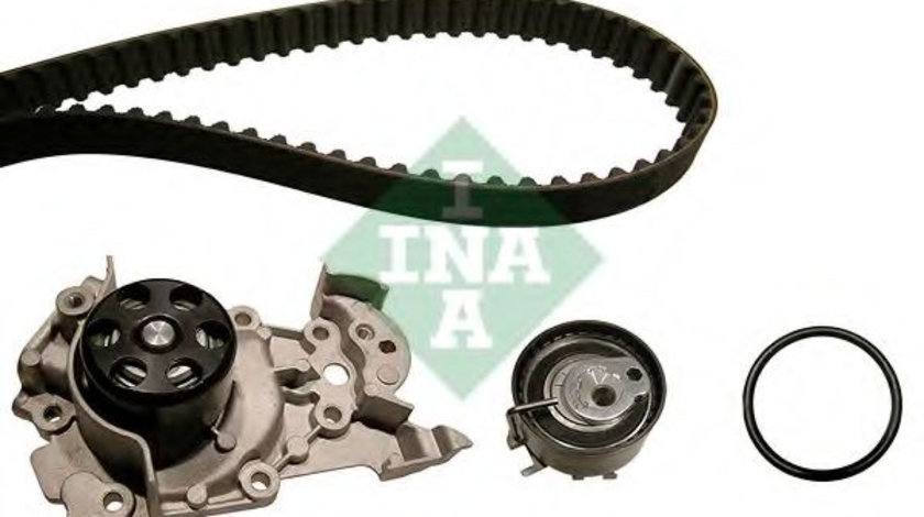 Set pompa apa + curea dintata DACIA LOGAN II (2012 - 2016) INA 530 0195 30 piesa NOUA