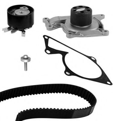 Set pompa apa + curea dintata DACIA LOGAN MCV (KS) (2007 - 2016) GRAF KP1091-1 piesa NOUA
