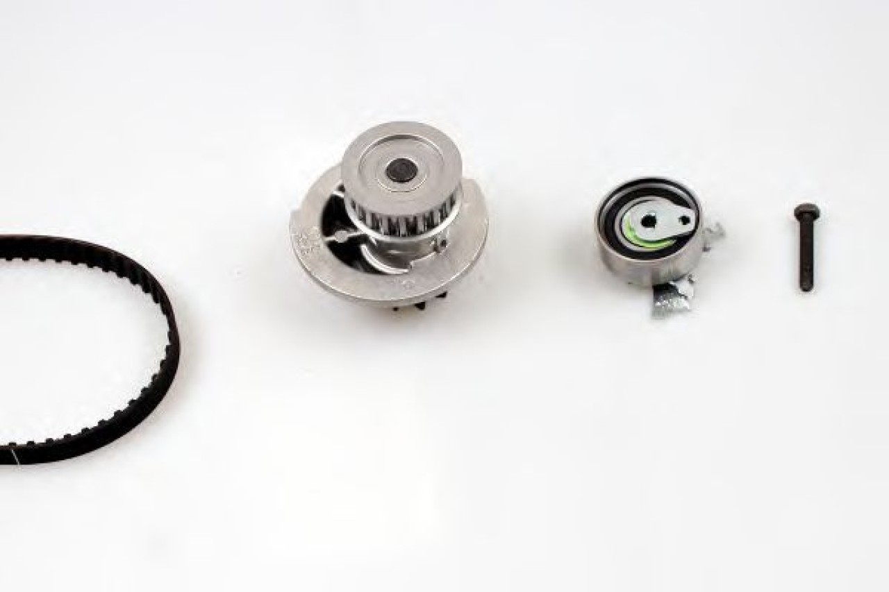 Set pompa apa + curea dintata DAEWOO LANOS (KLAT) (1997 - 2016) HEPU PK07910 piesa NOUA