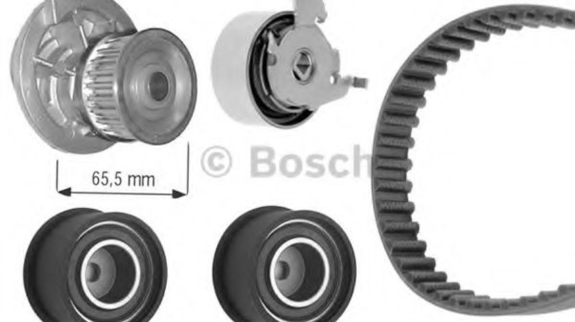 Set pompa apa + curea dintata DAEWOO LEGANZA (KLAV) (1997 - 2004) BOSCH 1 987 948 885 piesa NOUA