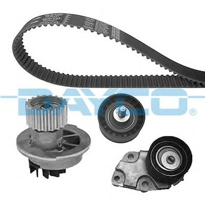 Set pompa apa + curea dintata DAEWOO NUBIRA Break (KLAJ) (1997 - 2016) DAYCO KTBWP5590 piesa NOUA