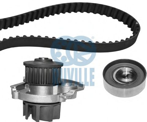 Set pompa apa + curea dintata FIAT ALBEA (172) (2007 - 2016) RUVILLE 56015701 piesa NOUA