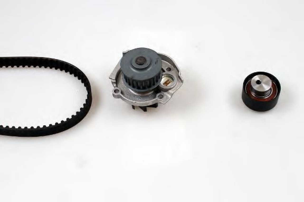 Set pompa apa + curea dintata FIAT ALBEA (172) (2007 - 2016) HEPU PK12011 piesa NOUA