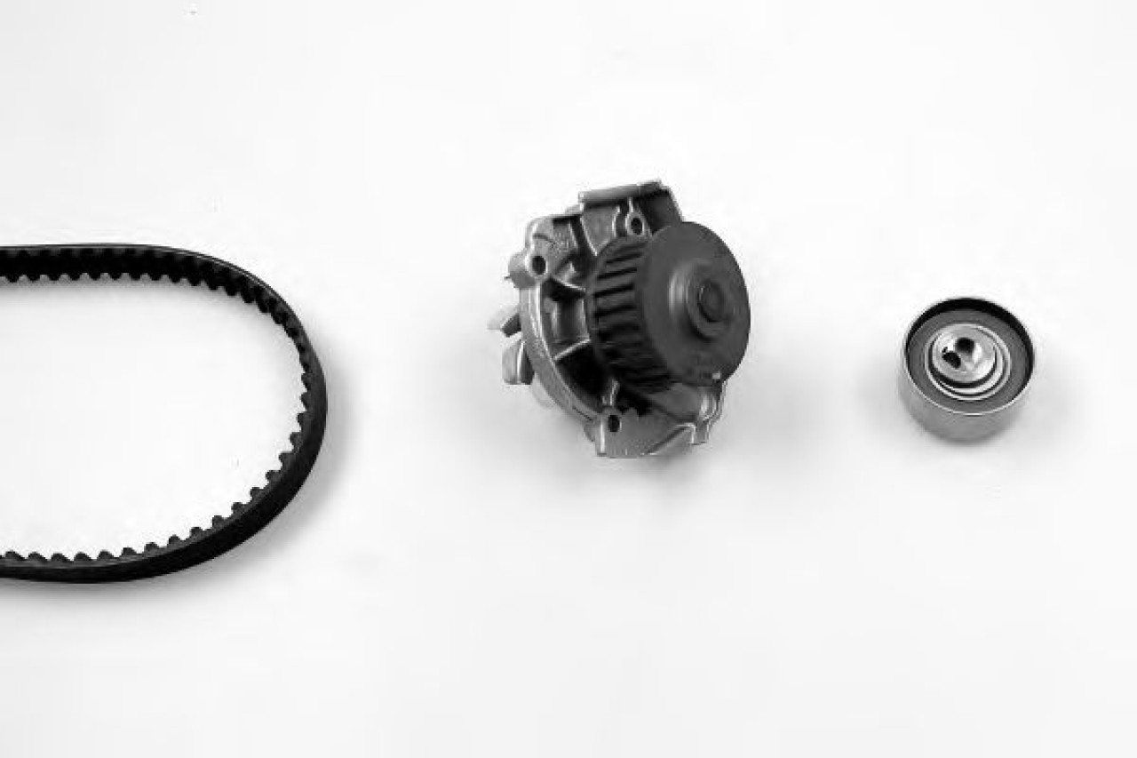 Set pompa apa + curea dintata FIAT ALBEA (172) (2007 - 2016) HEPU PK10581 piesa NOUA