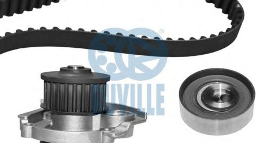 Set pompa apa + curea dintata FIAT ALBEA (178) (1996 - 2009) RUVILLE 56015701 piesa NOUA