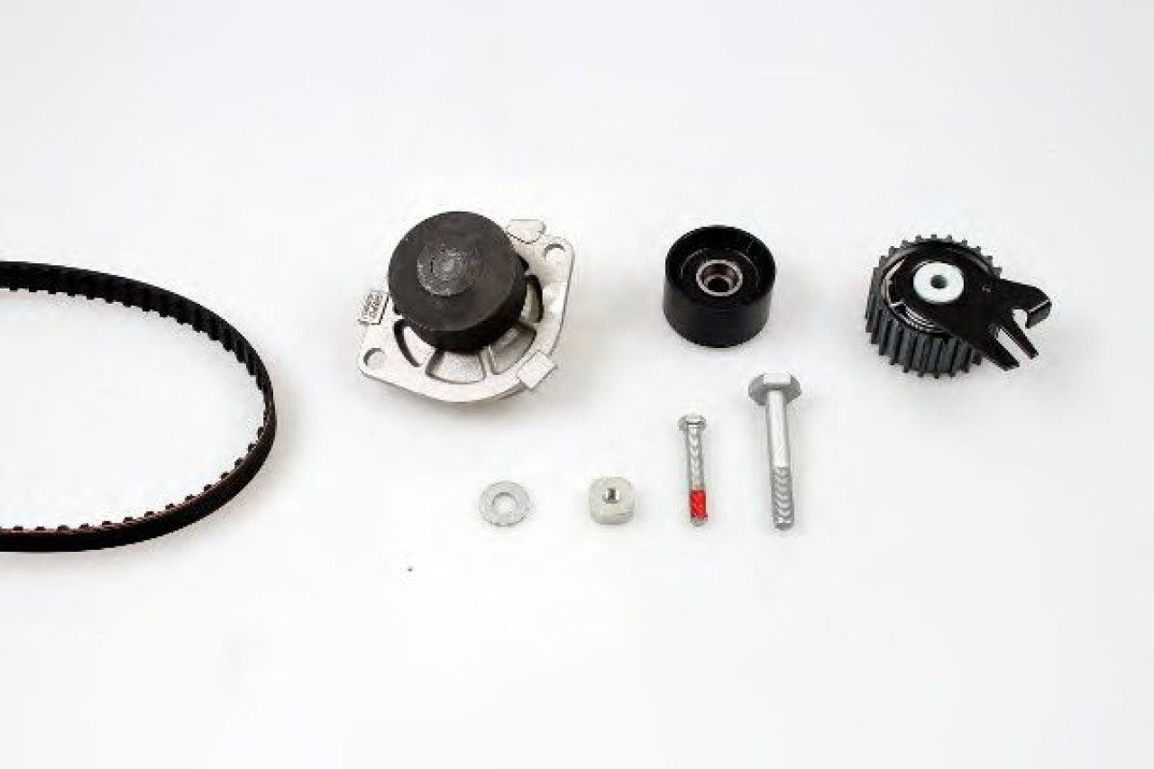 Set pompa apa + curea dintata FIAT DOBLO Combi (263) (2010 - 2016) HEPU PK10893 piesa NOUA