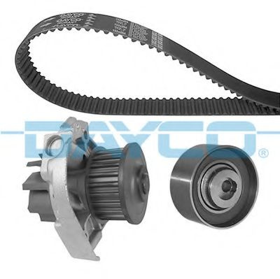 Set pompa apa + curea dintata FIAT PANDA (169) (2003 - 2016) DAYCO KTBWP5130 piesa NOUA