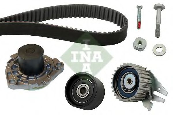 Set pompa apa + curea dintata FIAT PUNTO EVO (199) (2008 - 2016) INA 530 0561 30 piesa NOUA