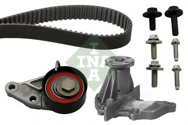 Set pompa apa + curea dintata FORD FIESTA V (JH, JD) (2001 - 2010) INA 530 0140 30 piesa NOUA