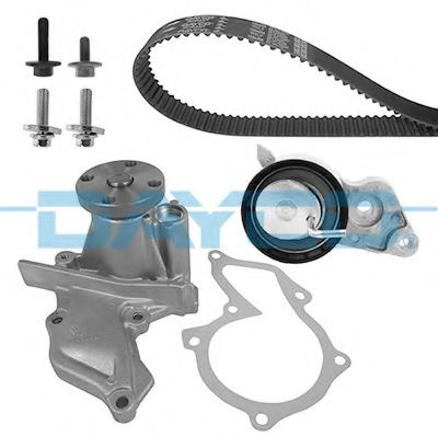 Set pompa apa + curea dintata FORD FIESTA V (JH, JD) (2001 - 2010) DAYCO KTBWP2860 piesa NOUA