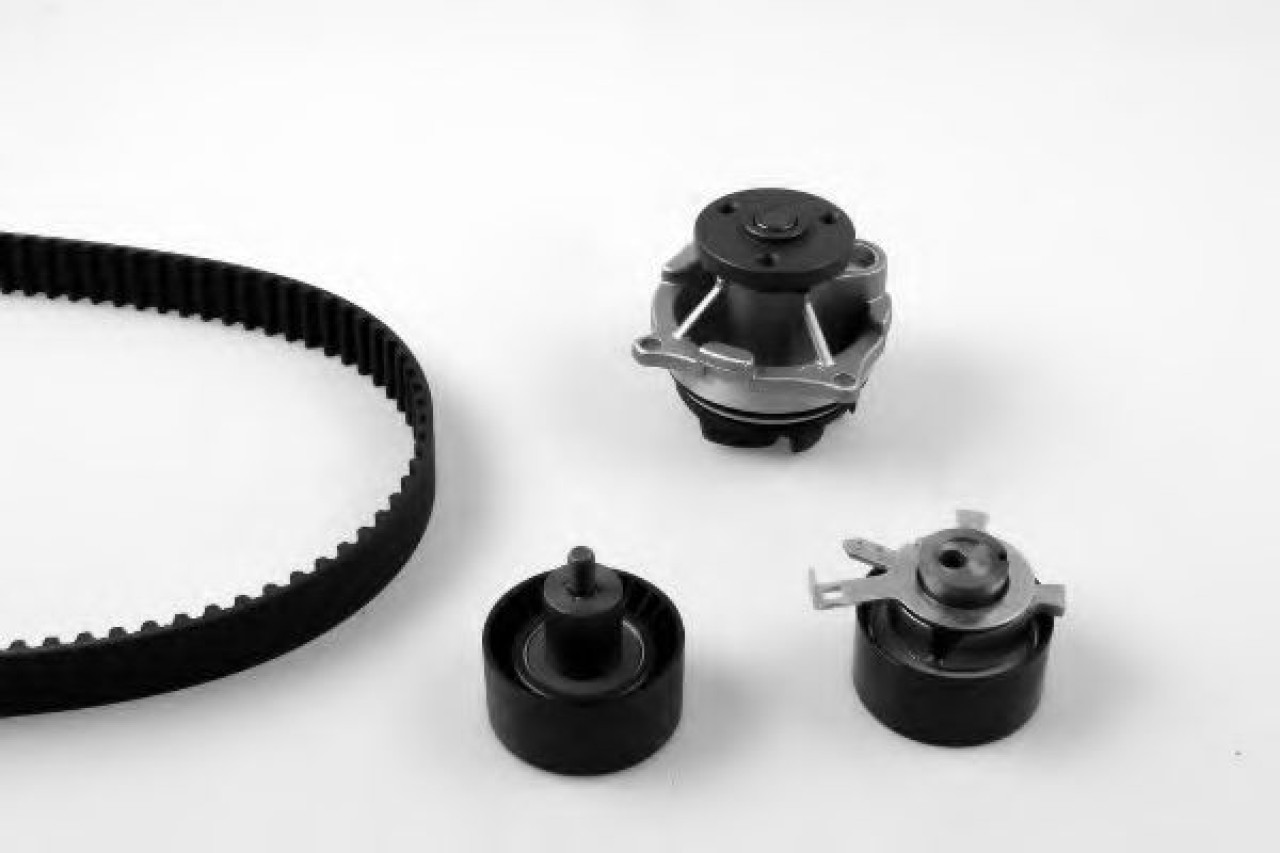 Set pompa apa + curea dintata FORD FOCUS Limuzina (DFW) (1999 - 2007) HEPU PK02361 piesa NOUA