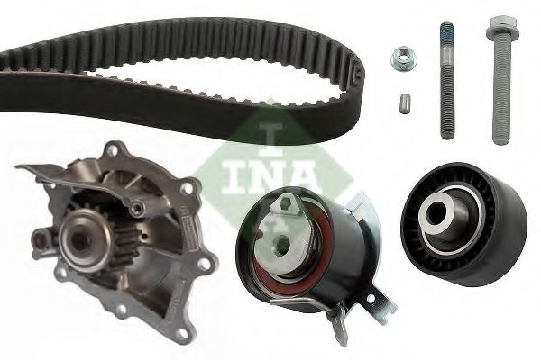 Set pompa apa + curea dintata FORD MONDEO IV Turnier (BA7) (2007 - 2016) INA 530 0489 30 piesa NOUA