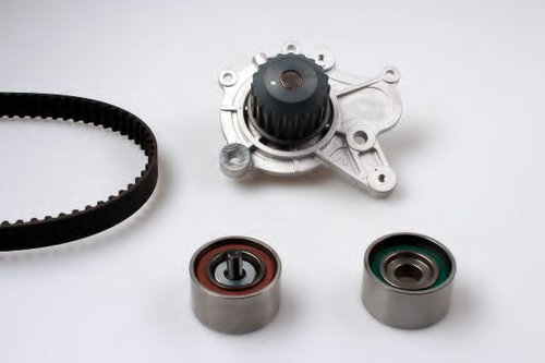 Set pompa apa + curea dintata HYUNDAI TUCSON (JM) (2004 - 2010) HEPU PK77970 piesa NOUA