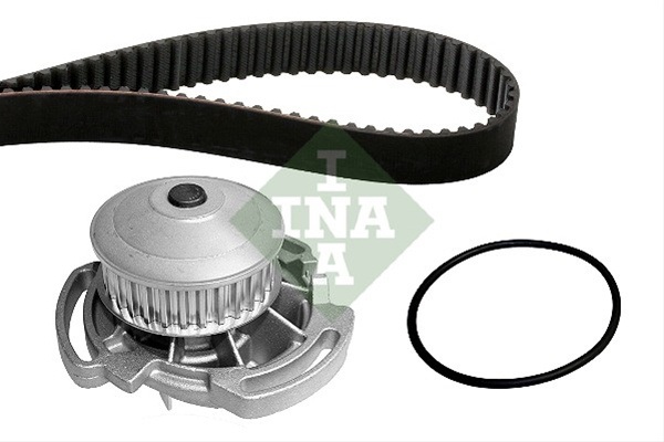 Set Pompa Apa + Curea Dintata Ina Vw 530 0586 30