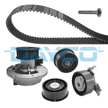 Set pompa apa + curea dintata (KTBWP3612 DAY) OPEL,VAUXHALL