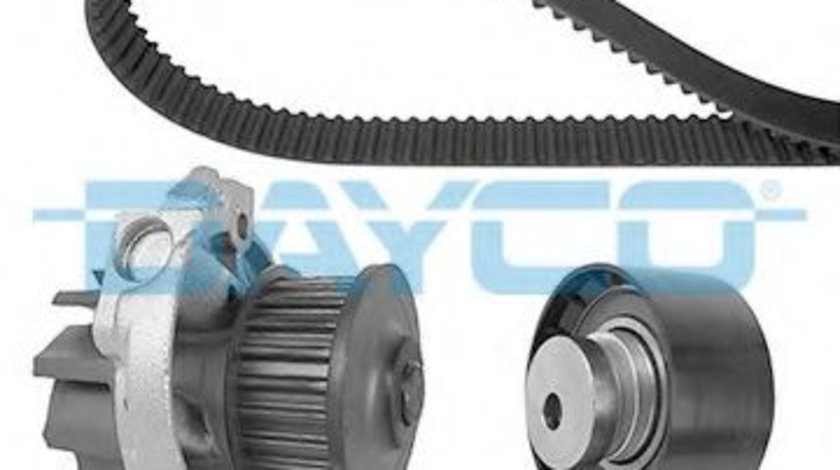 Set pompa apa + curea dintata LANCIA YPSILON (843) (2003 - 2011) DAYCO KTBWP2853 piesa NOUA