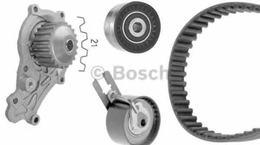 Set pompa apa + curea dintata MAZDA 2 DY BOSCH 1 987 948 717