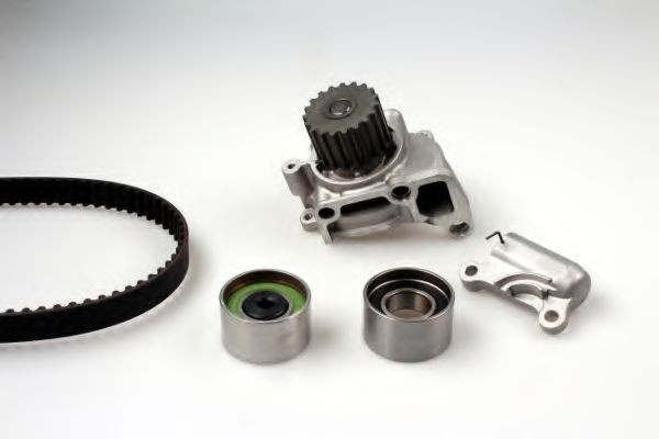 Set pompa apa + curea dintata MAZDA 3 (BK) (2003 - 2009) HEPU PK75334 piesa NOUA