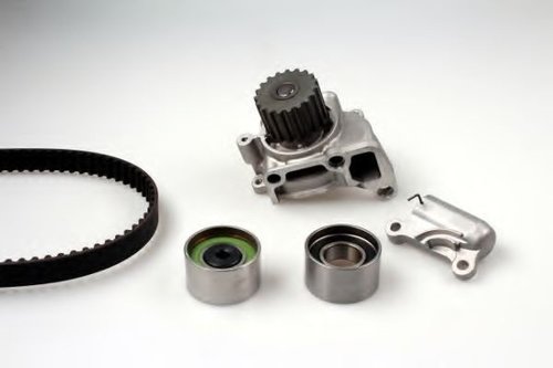 Set pompa apa + curea dintata MAZDA 3 (BK) (2003 - 2009) HEPU PK75334 piesa NOUA