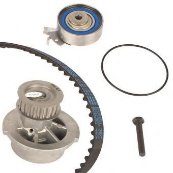 Set pompa apa + curea dintata OPEL ASTRA G Combi (F35) (1998 - 2009) GRAF KP442-1 piesa NOUA